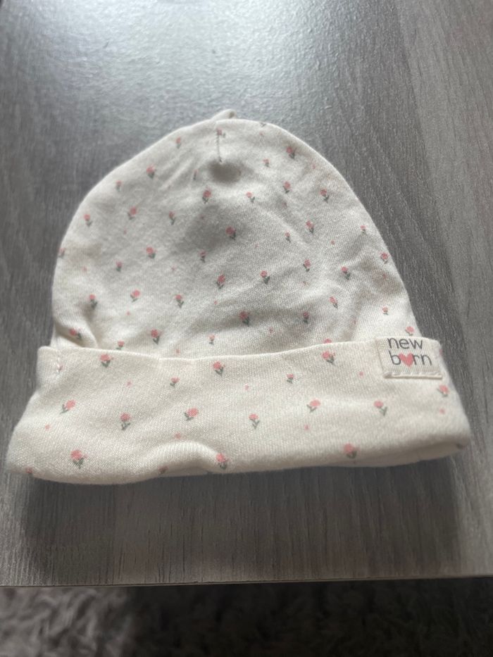 Bonnet lot de 2 taille 0-1 mois
