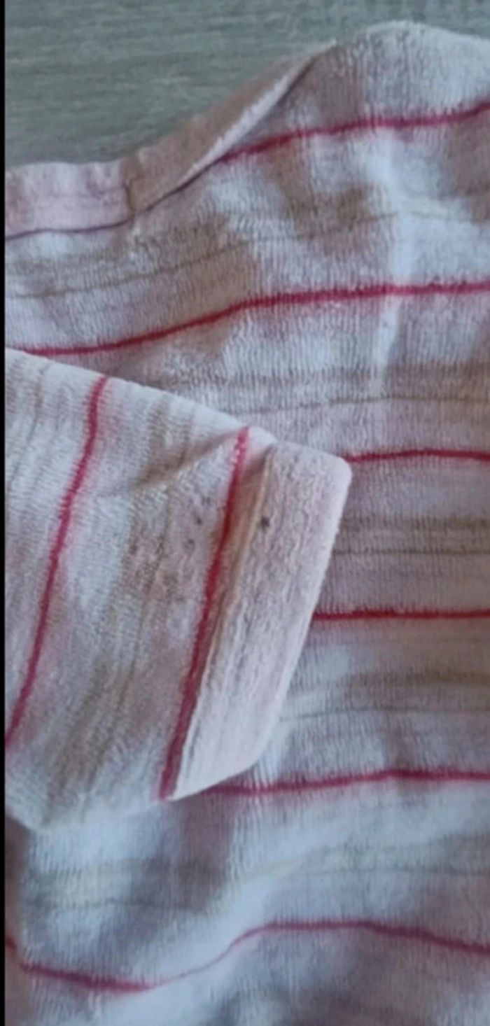 Pyjama velours une pièce 12 mois - photo numéro 5