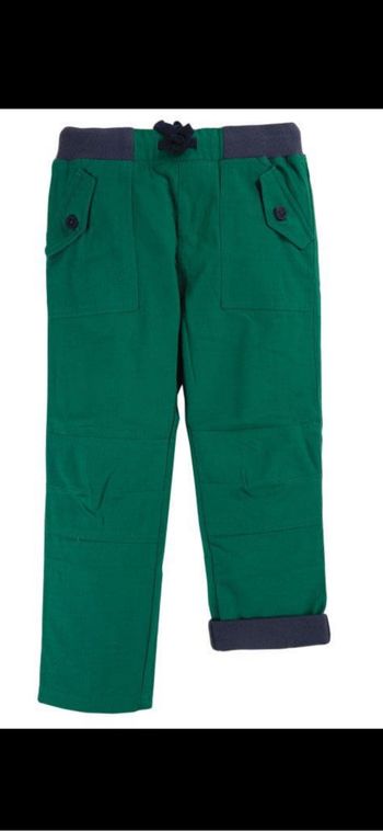 Pantalon de la marque Frugi modèle Ripstop Trousers coloris Scots Pine taille 9-10 ans Neuf Neuf encore dans son emballage d’origine