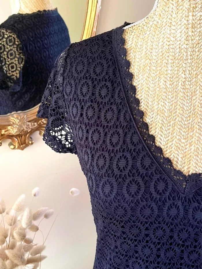 Robe en Dentelle Noire – Juicy Pear – Taille M - photo numéro 8