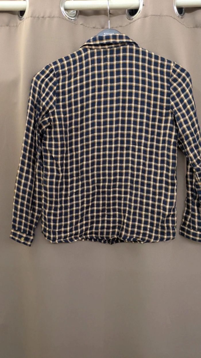 Chemise bleu moutarde 10ans - photo numéro 2