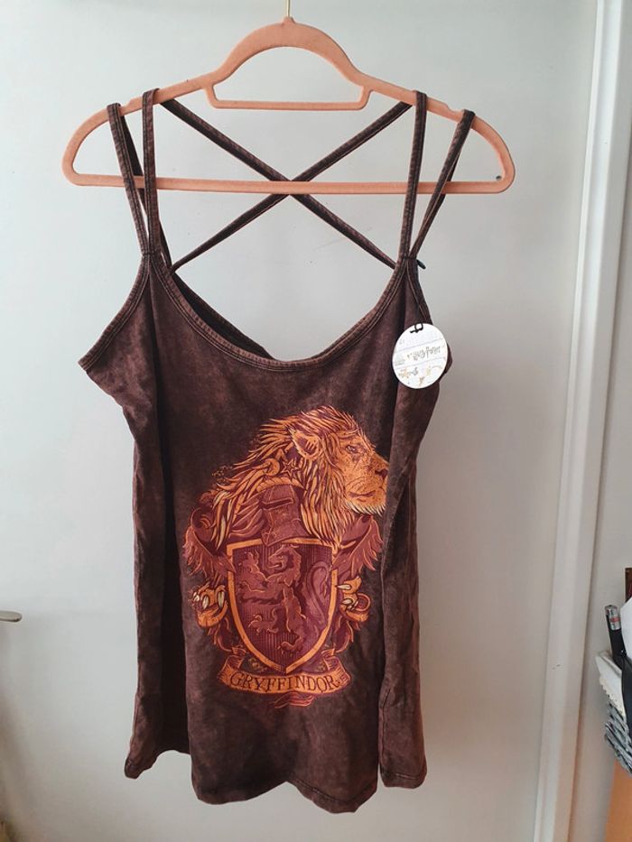 Débardeur bordeaux Gryffondor