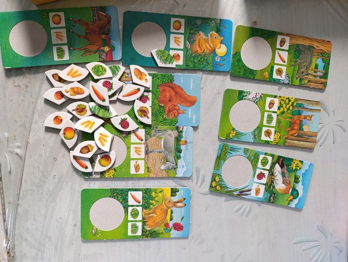 Lot de 2 jeux qui mange quoi ? Et maman et ses petits Ravensburger - photo numéro 3