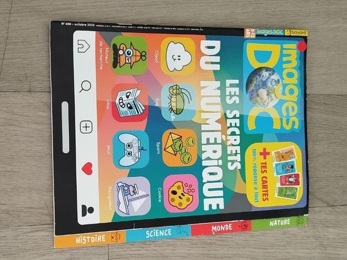 Lot de 6 magazines Images Doc année 2022-23-24 L067  7599141281 - photo numéro 5