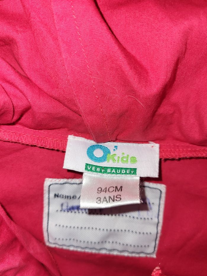 Manteau pluie 3 ans fille - photo numéro 3