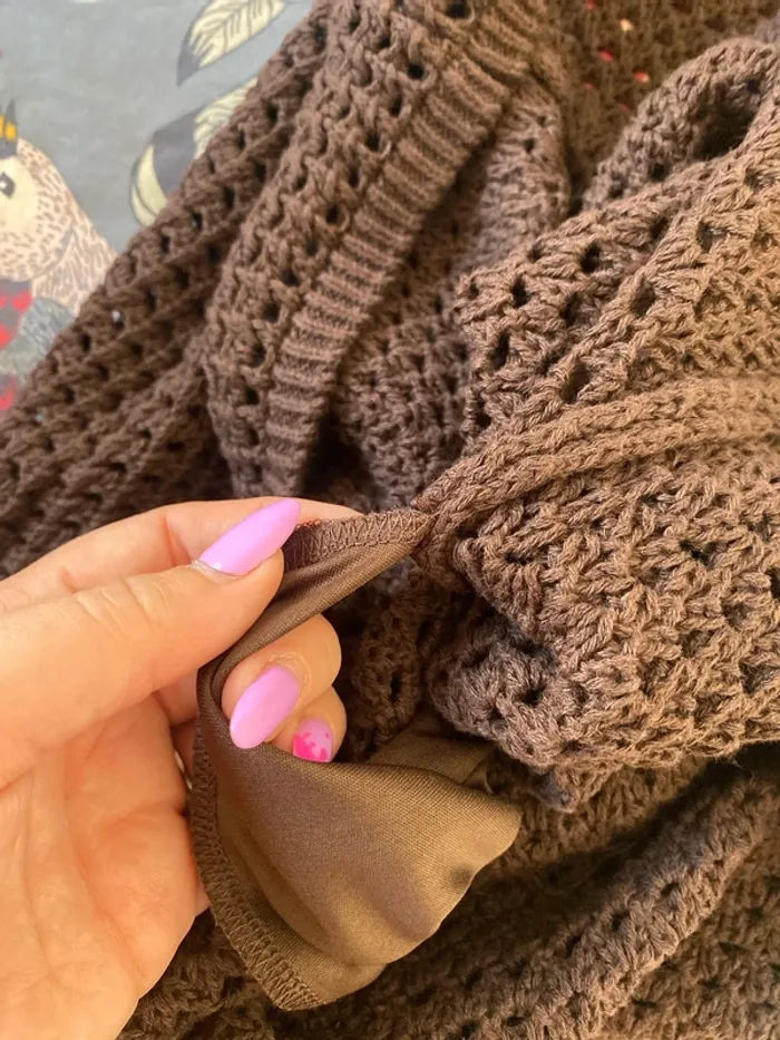 Ensemble en crochet marron Esmara - photo numéro 9
