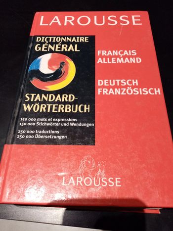 Dictionnaire général Français/Allemand