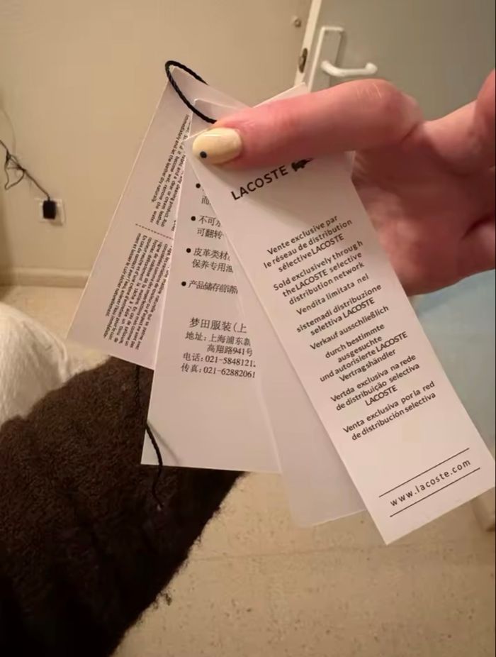 Sac Lacoste femme Rose - photo numéro 5