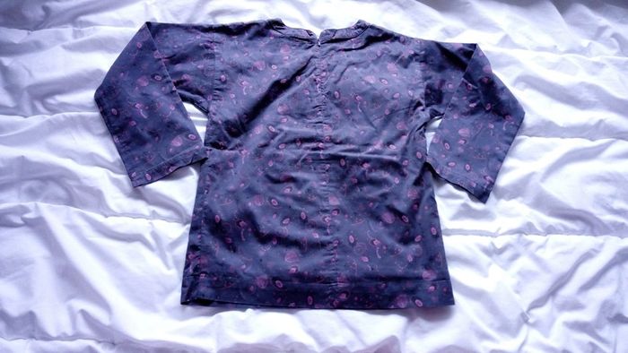 Tunique grise et rose NafNaf - photo numéro 2