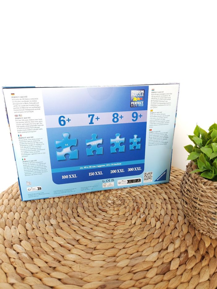 Puzzle Scintillant La reine des Neiges Ravensburger 100 Pièces XXL - photo numéro 3