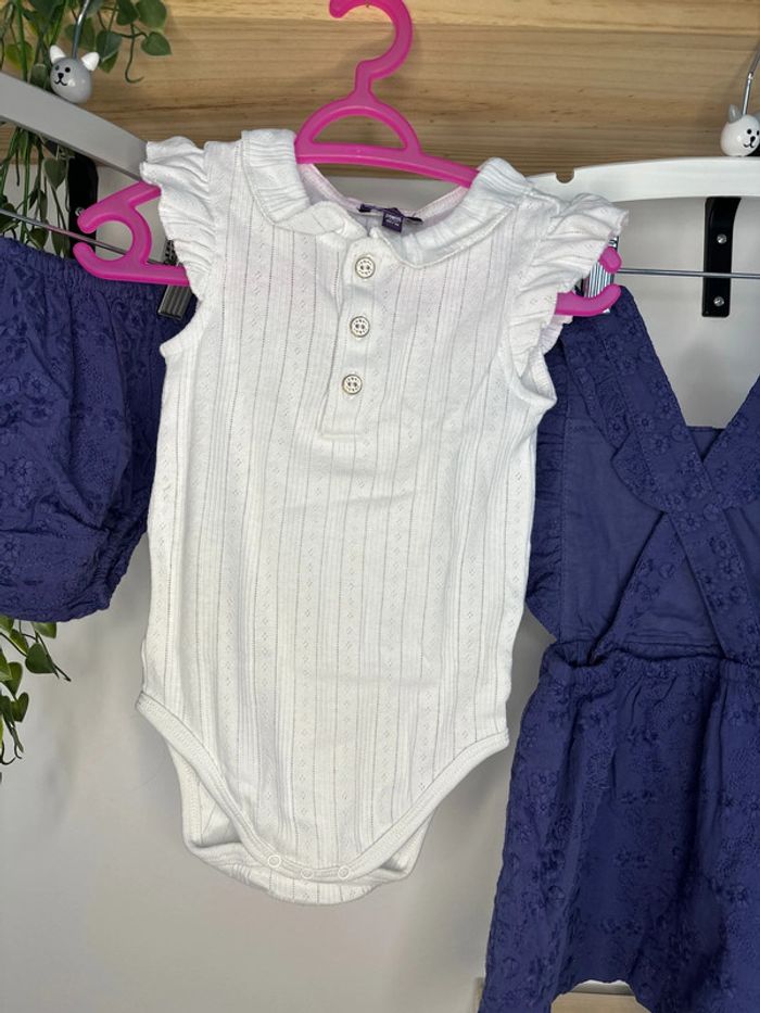 Ensemble robe body et bloomer SM 24mois - photo numéro 4