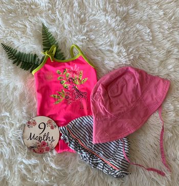 Maillot de bain ensemble été fille 9m