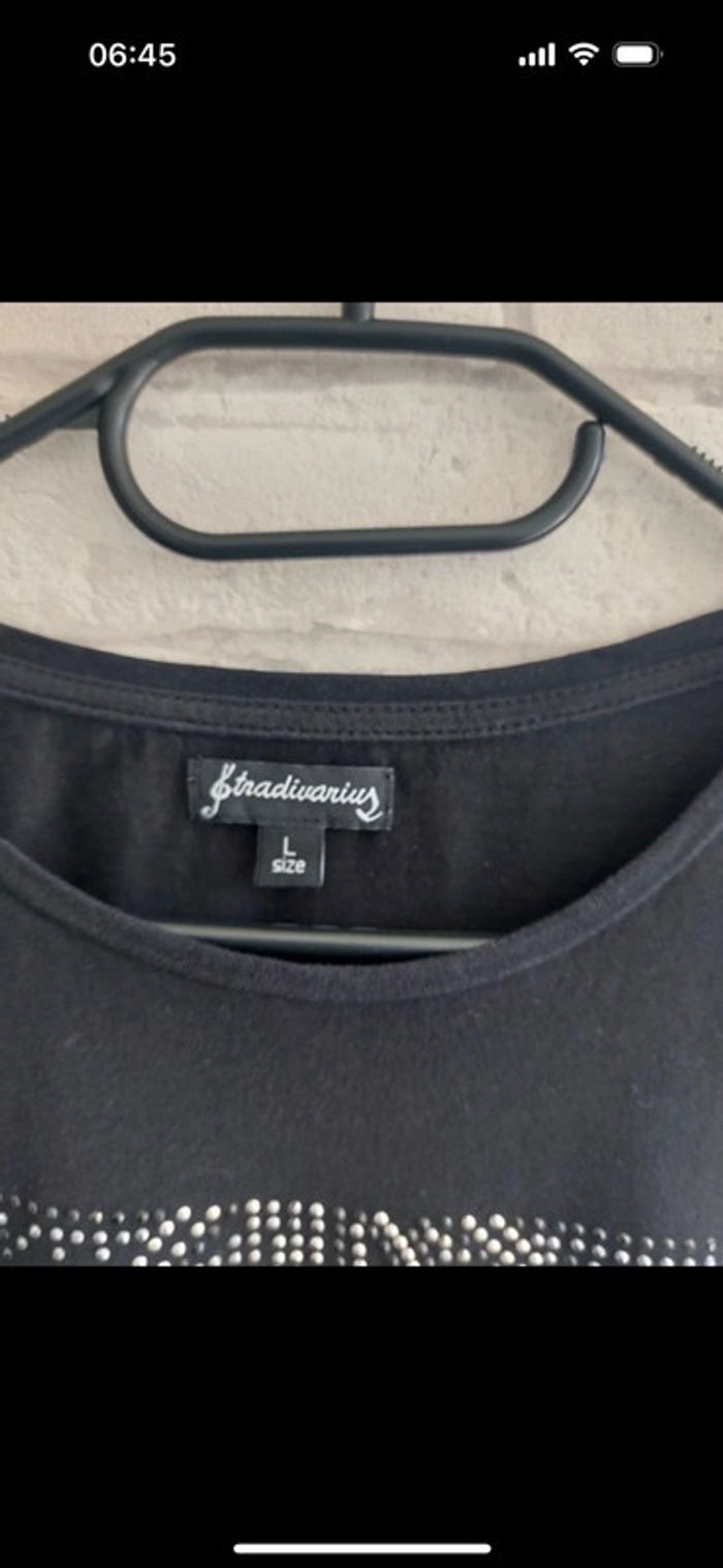 Tee shirt Stradivarius taille L - photo numéro 3