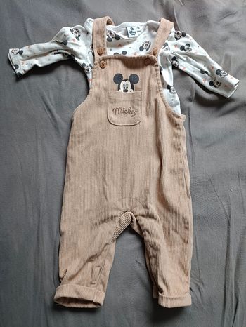 Ensemble salopette + body