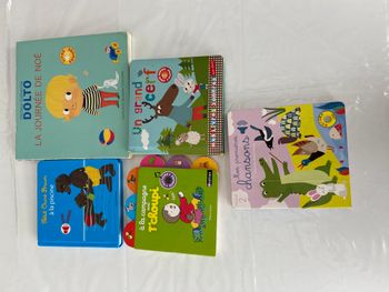 Lot de 5 livres sonores