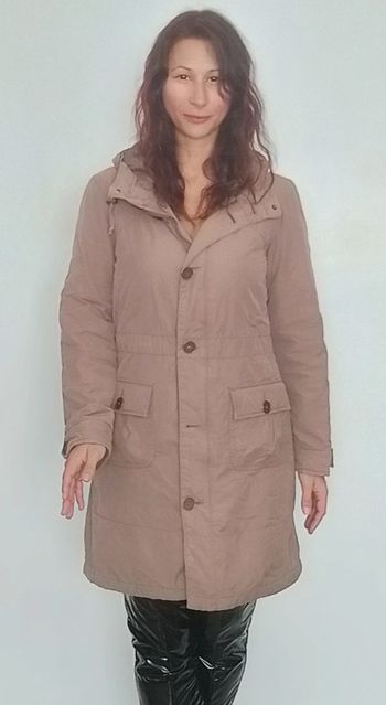 Manteau matelassé à capuche taille 1