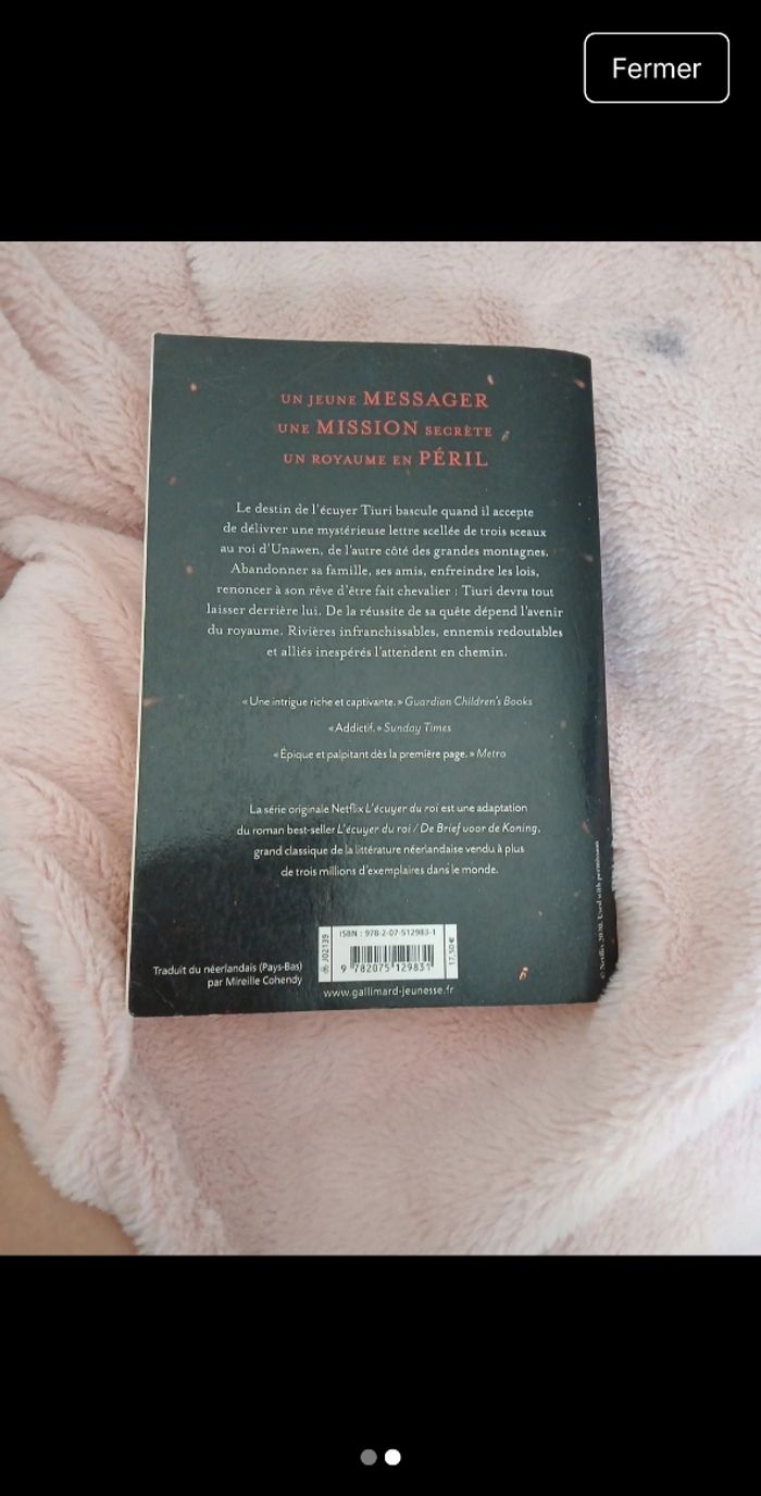 L'écuyer du roi - photo numéro 2