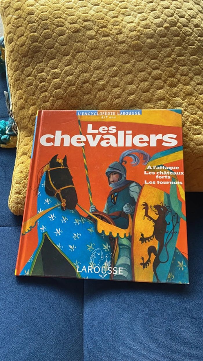 Livre Larousse Les chevaliers