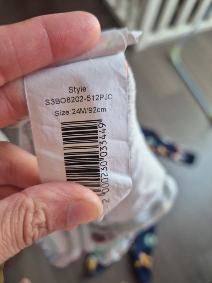 Magnifique lot de 2 pyjamas chaud 24 mois 92cm - photo numéro 6