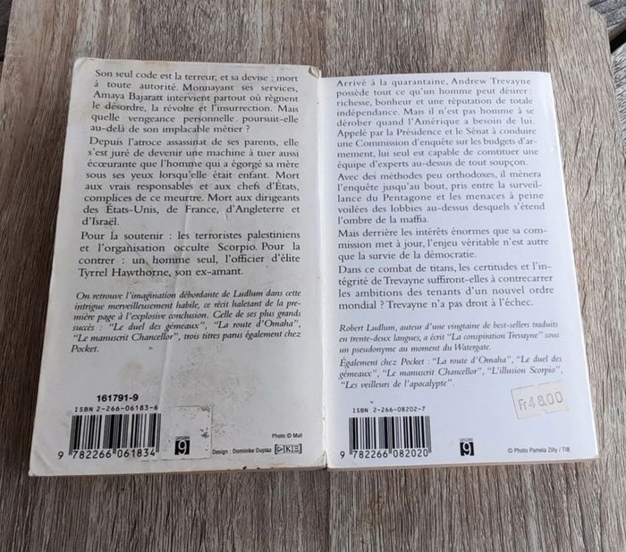 Lot de 2 policiers de Robert Ludlum - photo numéro 2