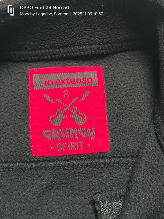 Veste polaire 8 ans/119-131cm in extenso - photo numéro 2