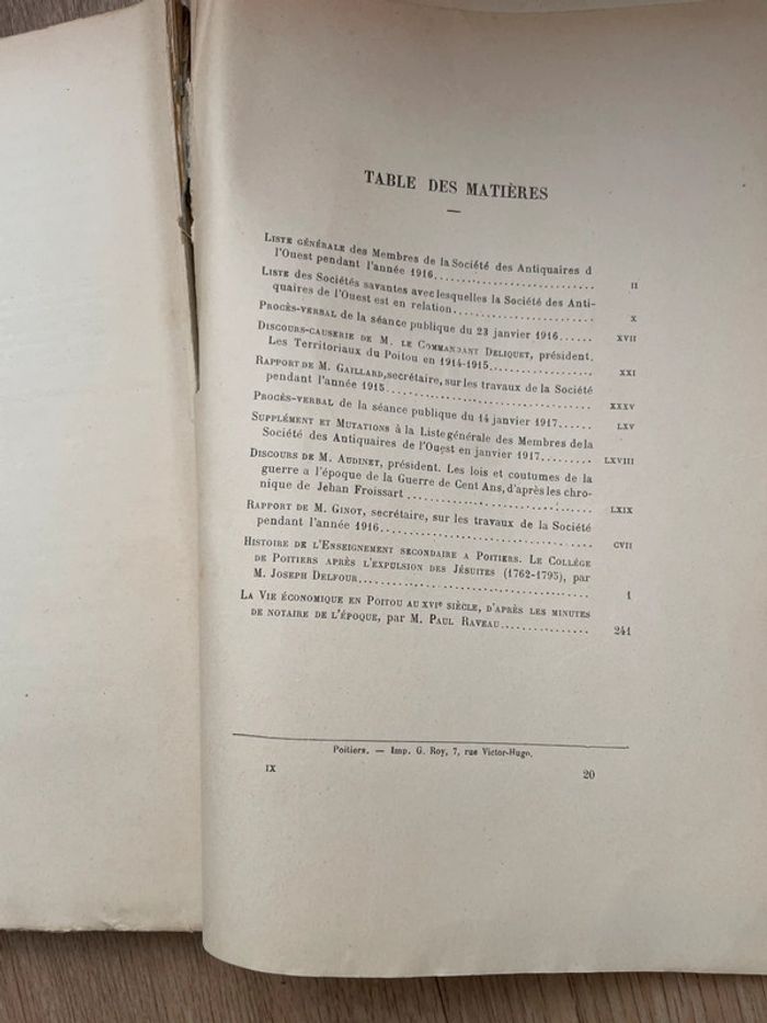 La société Antiquaires de l’ouest 1917 - photo numéro 4