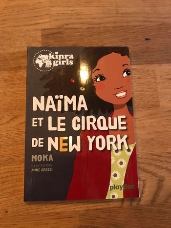 Livre Kinra Girls Lettre N Naïma et le cirque de New York