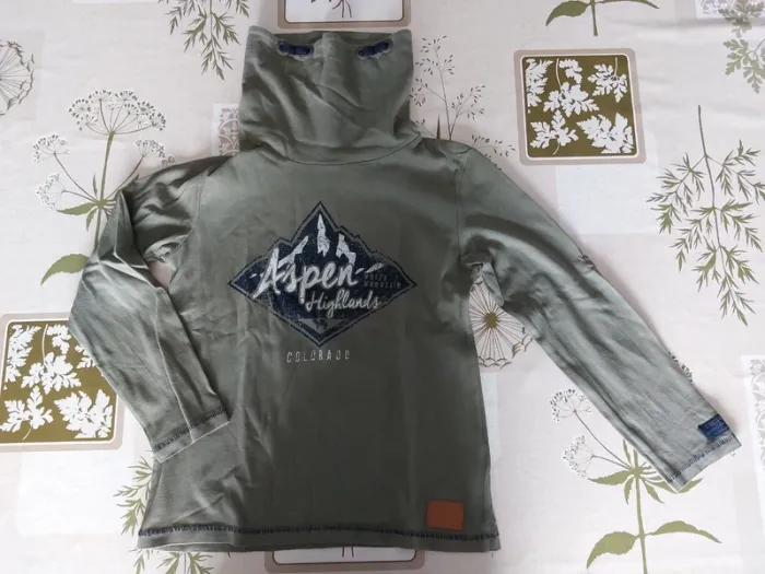T-shirt ou pull fin avec col