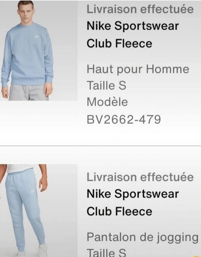 Ensemble jogging Nike taille S TBE - photo numéro 10