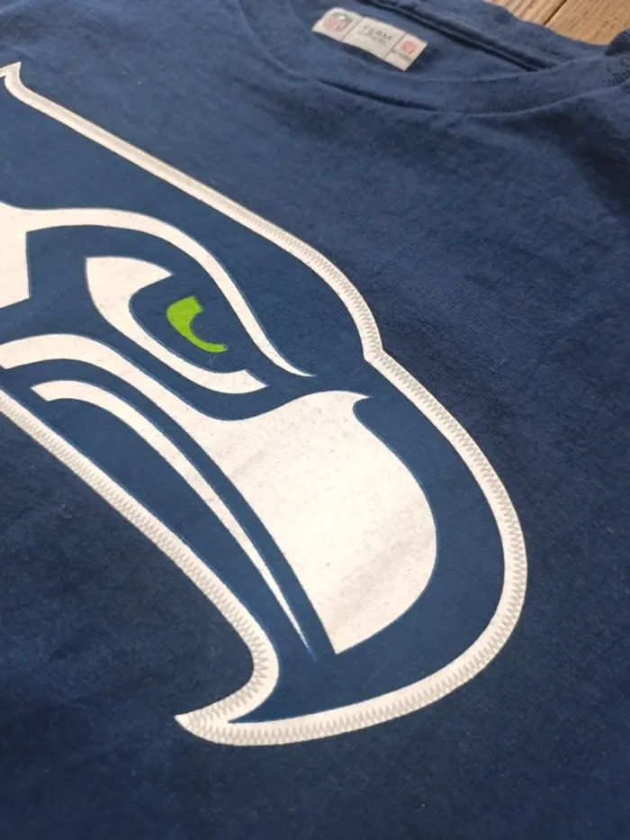 T-shirt NFL jersey team apparel Seattle Seahawks Lynch 24 T:L - photo numéro 5