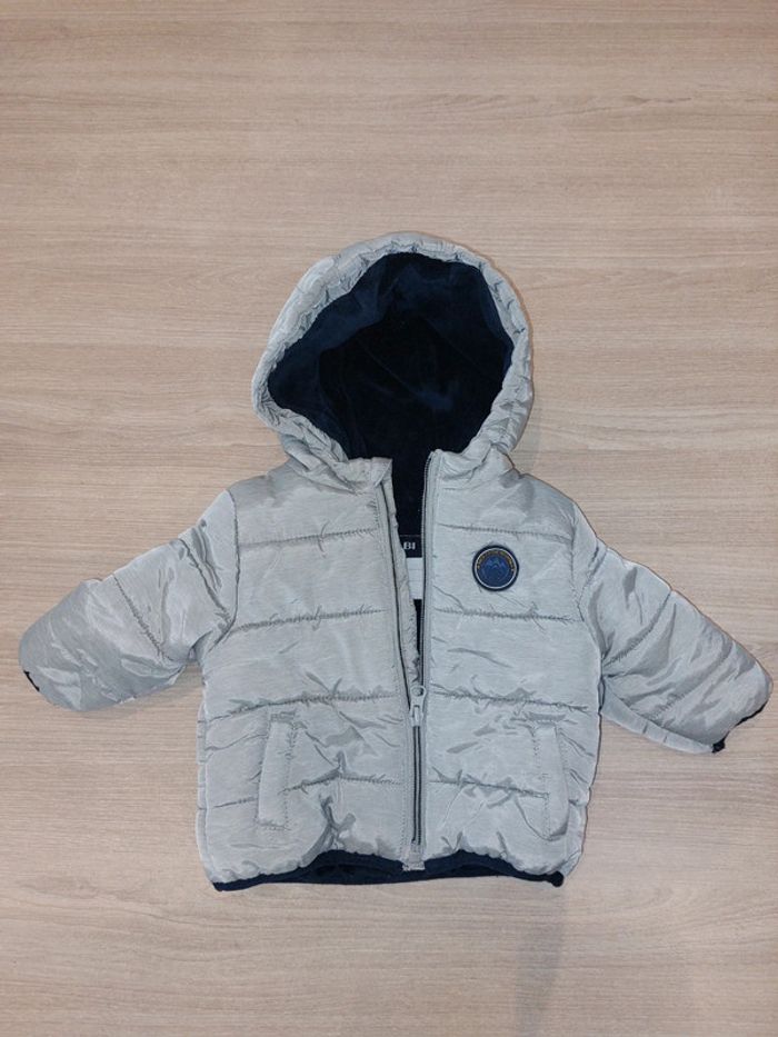 Manteau doudoune / Kiabi / 6 mois