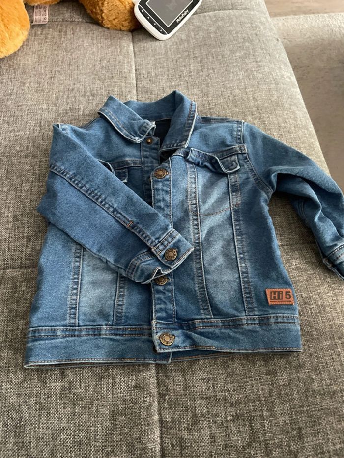Veste jean 86 cm