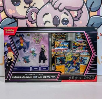 Pokémon - Coffret Collection Premium Carchacrok-ex de Cynthia - Juin 2025.
