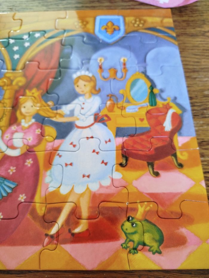 👑 Puzzle – La Princesse et la Grenouille 🐸 - photo numéro 7
