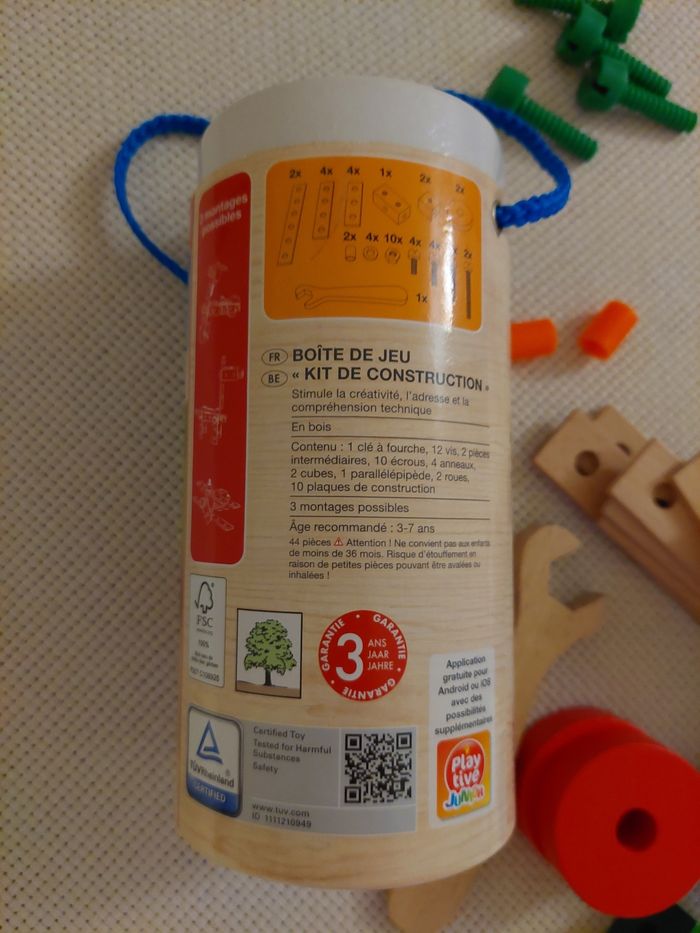 Jeu de construction en bois playtive - photo numéro 2