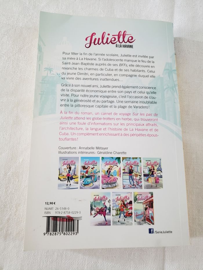 Livre Juliette à la Havane - photo numéro 2