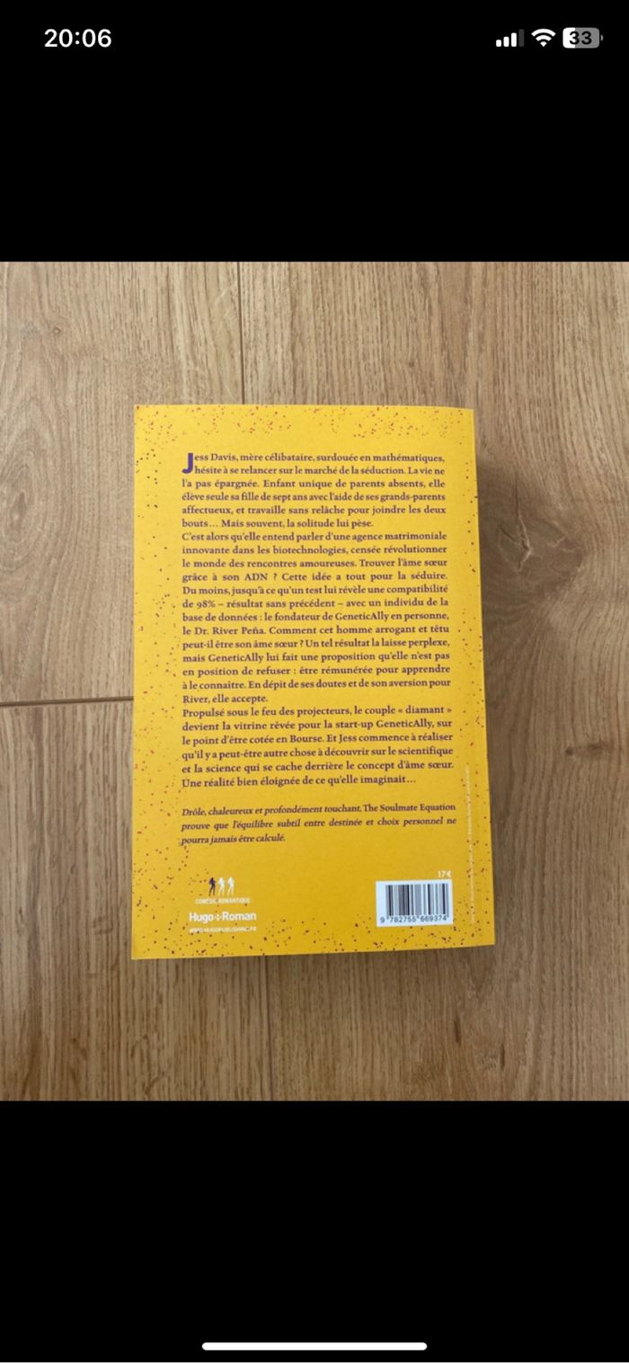 Livre soulmate équation - photo numéro 2