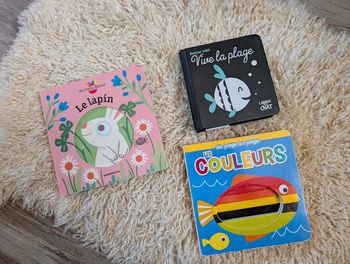 Lot de 3 livres bébé