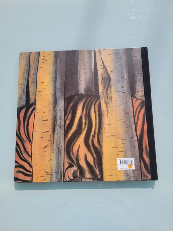 Beau livre grand format dos toilé Le Prince Tigre - photo numéro 12