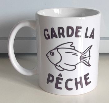 Mug blanc pêcheur 