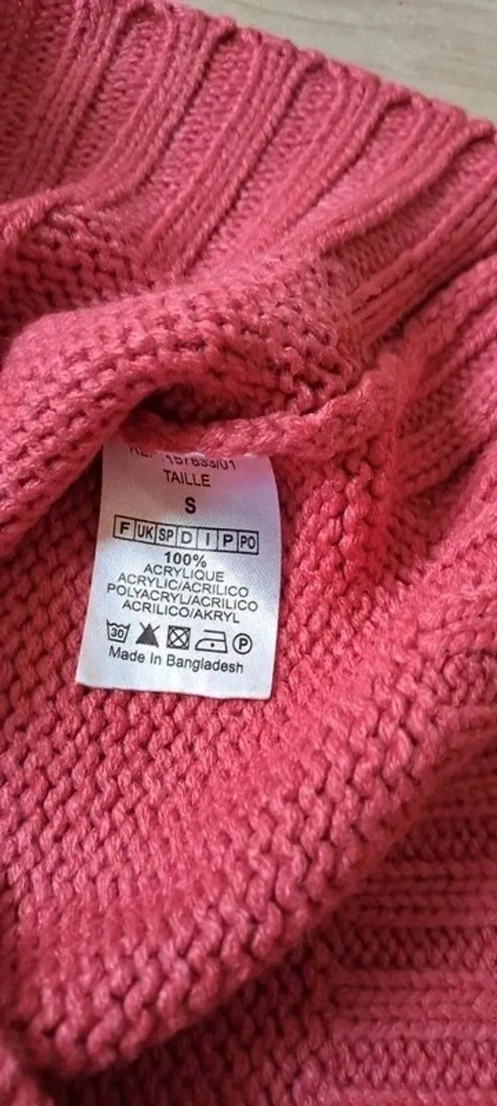 Pull rose - photo numéro 3