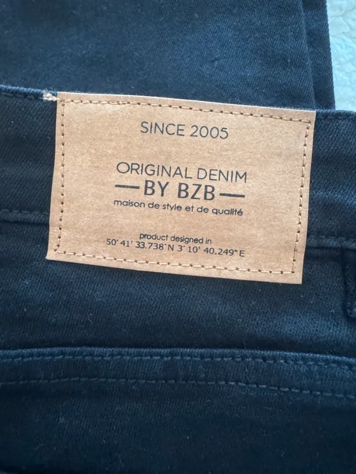 Jean skinny basique noir BZB – Taille 42 – Neuf - photo numéro 5