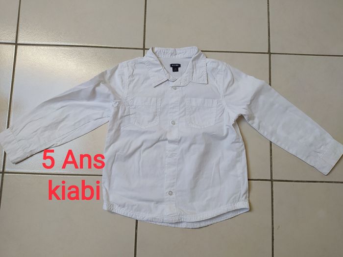 Chemise manches longues 5 ans Kiabi