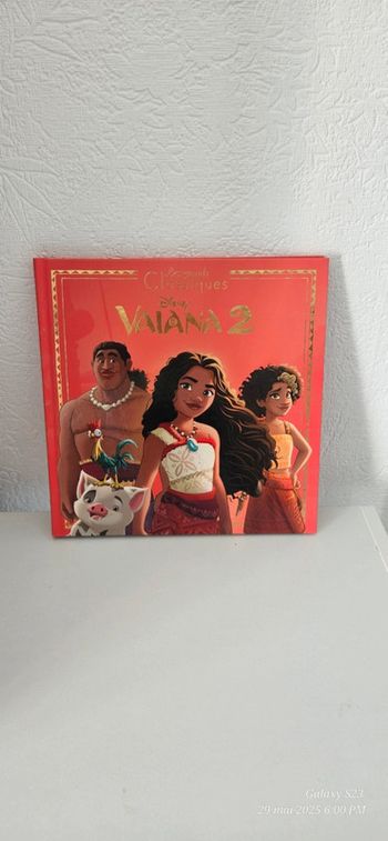 Livre - les grands classiques, Disney - Vaiana 2