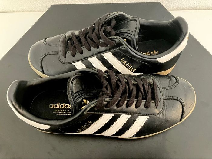 Adidas Originals Gazelle Indoor Black / White - photo numéro 5
