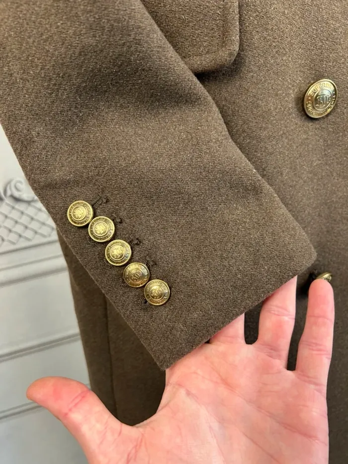 Manteau long Superdry Premium Marron L neuf - photo numéro 3