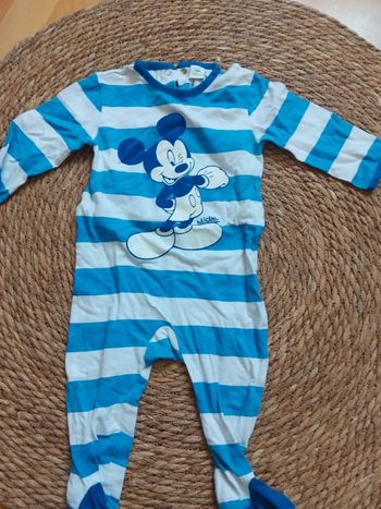 Grenouillère été légère  Mickey, Disney, 12 mois