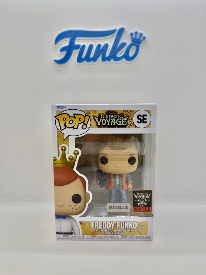 Pop Freddy Funko As Marty McFly Metallic 550 Pcs - photo numéro 3