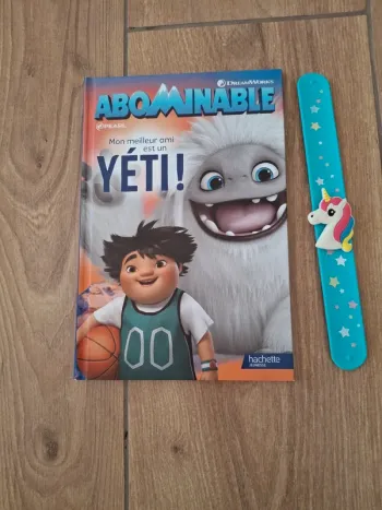 Livre Abominable mon meilleur ami est un yéti très bon état