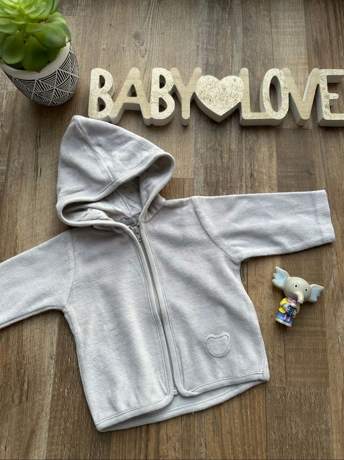 - Veste tout petit baby   - 1 mois  - Très bon état